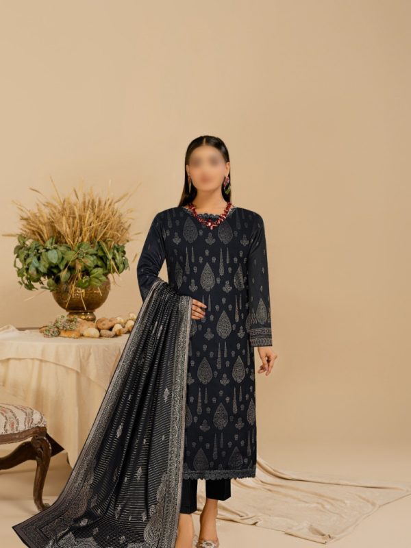 3PC SAYA BAROSHA | Lehaza Pakistani Clothing