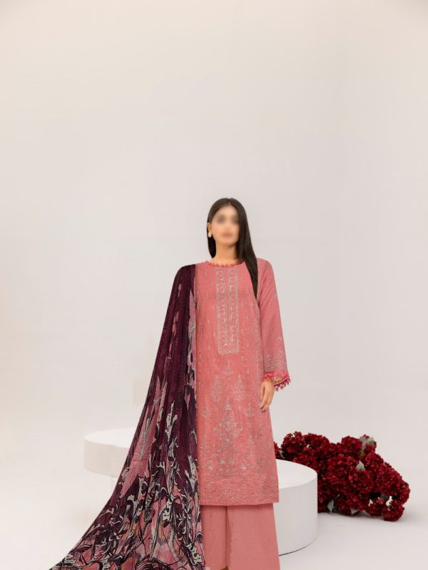 Party Wear Dress – Heavy Embroidered 3PC | Pret Collection | Lehaza Pakistani Clothing